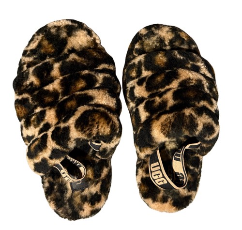 Ugg fluff yeah panther print - yeah,