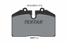 REAR BRAKE PAD SET DISC BRAKE