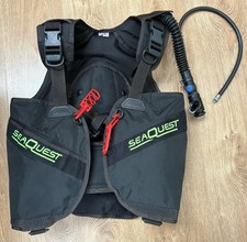 Scuba Diving SeaQuest BCD - M/L- Used With Inflation Hose.
