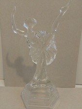 Ballerina Figurine Royal Crystal Rock Collectible Italian Lead Crystal VGC