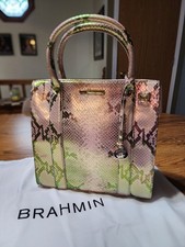 NWT Brahmin Snake Print Small