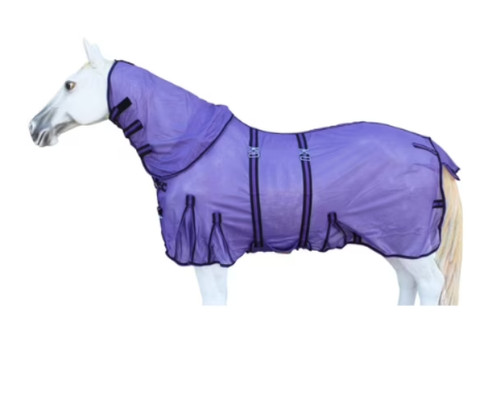 Purple horse fly - full, neck
