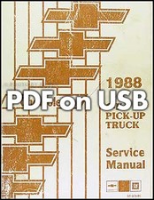 1988 Chevy Truck Shop Manual