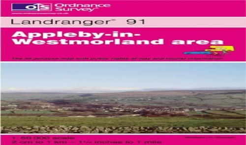 Landranger map - map, 91