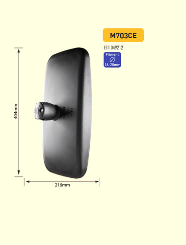 Rear view mirror m703ce - rear,