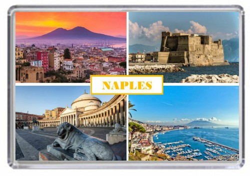 Naples italy fridge magnet - italy, 01