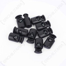 Cord Stopper - Elastic End Military Army Replacement Jacket Coat Set of 10 New