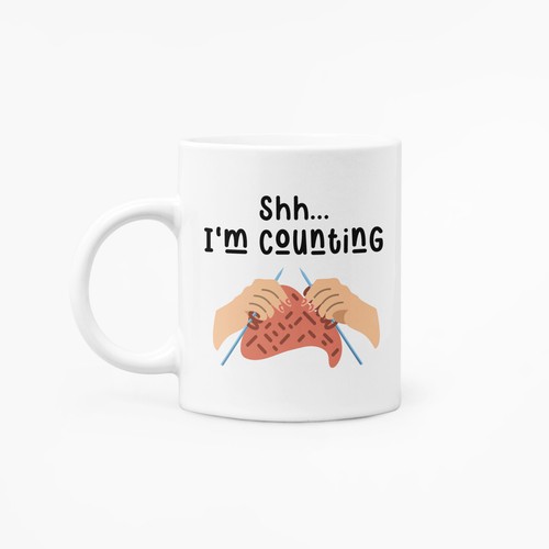 Shh counting knitting - shh..., i'm