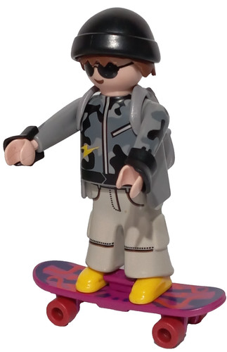 Playmobil figure skater skate - skater,