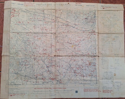 Ww2 defence overprint map - ,