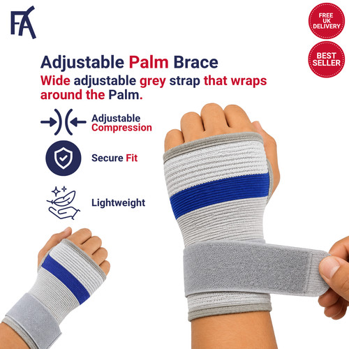 Palm support brace compression - brace,