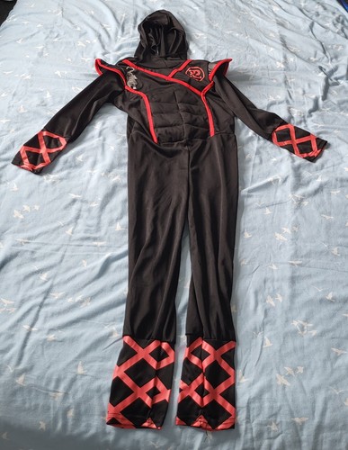 Black and red ninja suit - and,