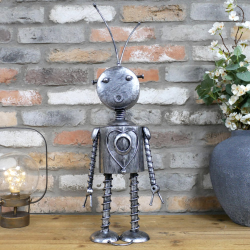 Large metal robot - metal,