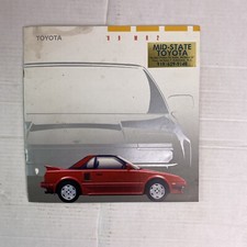 1989 Toyota MR2 Original Car Auto Dealer 89 Showroom Sales Brochure
