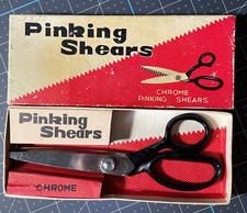 Vintage Pinking Shears Chrome