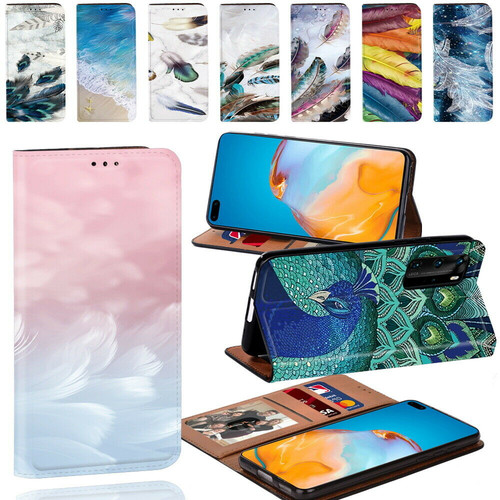Feather leather phone stand - pu,