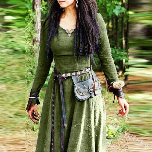 Medieval long dress - medieval,