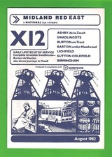 Bus Timetable - Midland Red
