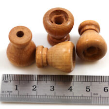 NATURAL WOODEN BLIND CORD PULL ENDS 2CM KICHTEN BATHROOM BLINDS LIGHT H520