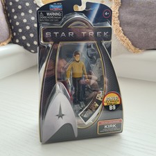 Star Trek Kirk Playmates Galaxy Collection Figure #61750 & Bridge Part - New