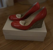 LK Bennet Maddox Coral Patent