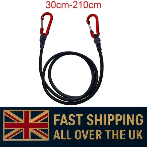 Bungee cords with carabiner - with,