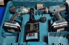 Makita DK18015X1 Set TD127D HP457D Drill & Impact Driver