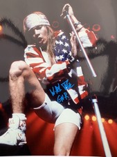 Axl Rose GNR Signed 10x8 Photo