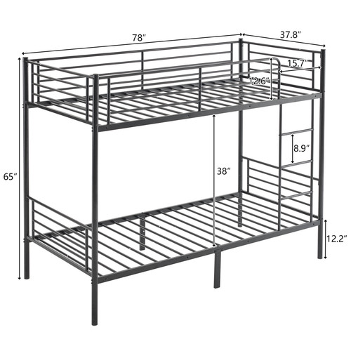 Twin over metal - twin,