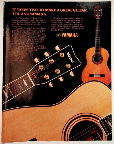 Yamaha vintage print - yamaha,