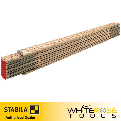 Stabila wooden folding rule - stabila,