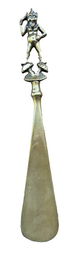 Brass exmoor pixie shoe - shoe, horn