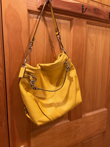 Coach women yellow pebbled - yellow,