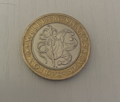 Rare shakespeare coin - rare, £2