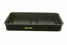 Whitefurze Set of 5 Plastic