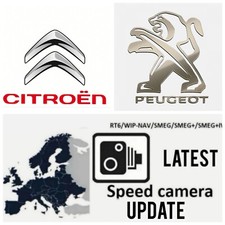Peugeot Citroen - Sat Nav September 2023 Speed Camera/POI update download