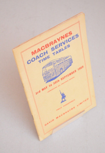 Bus coach timetable macbraynes - bus,