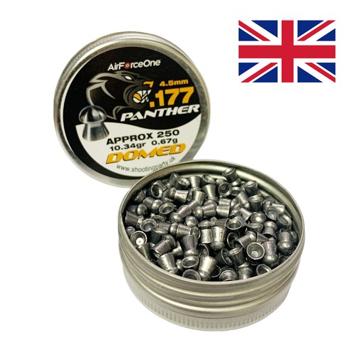 177 domed panther air rifle - domed,