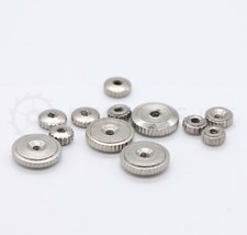 12x Steel Clock hand Nuts -
