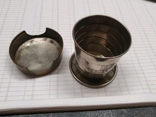 Vintage Collapsible Metal Cup