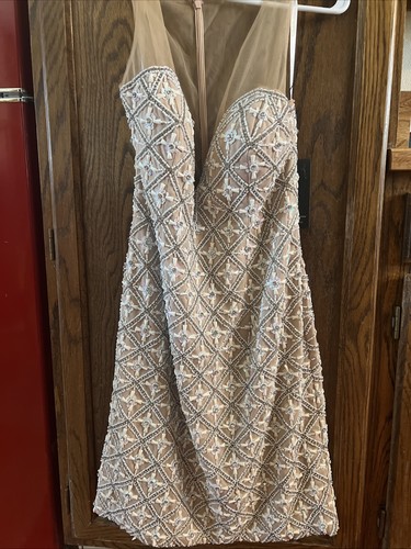 Terani size bedazzled gown - terani,