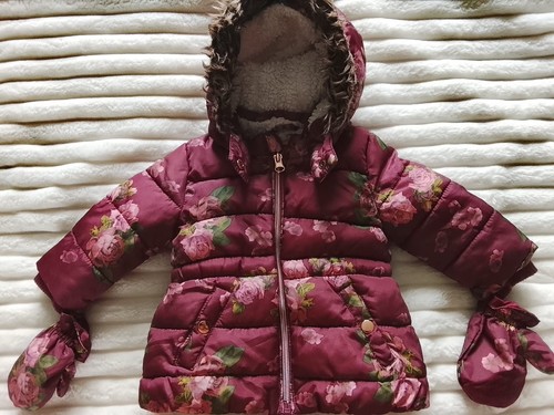 Girls primark floral padded - girls,