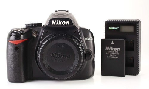 Nikon d3000 dslr camera - d3000, body