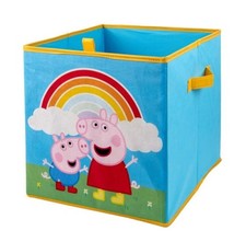 Peppa Pig Officially Licensed Storage Box Storage Cubes 2 Pack