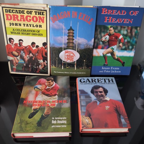 Welsh rugby books bundle - books,