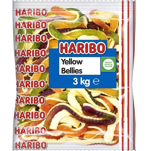 Haribo yellow belly giant - yellow,