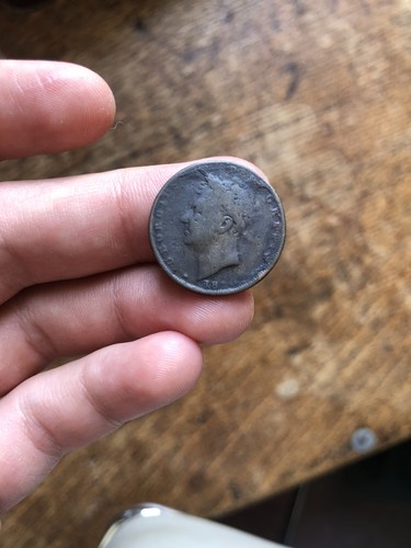 George 1830 copper farthing - iv,