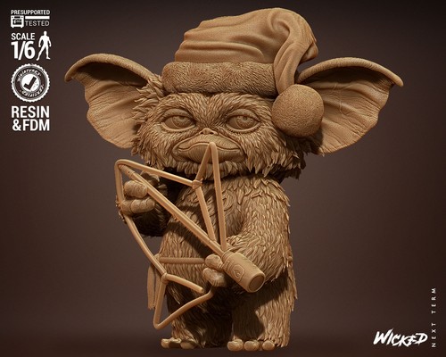 Gremlins gizmo printed - gizmo,