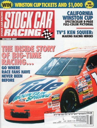 Stock car racing - racing, magazine