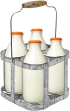 4 Milk Bottle Holder Heavy
